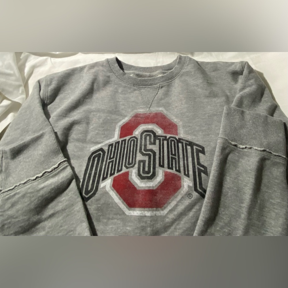 100-PERCENT COTTON GRAY OHIO STATE SWEATSHIRT - Picture 14 of 15